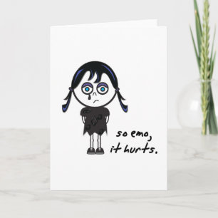 Carte alors emo girl