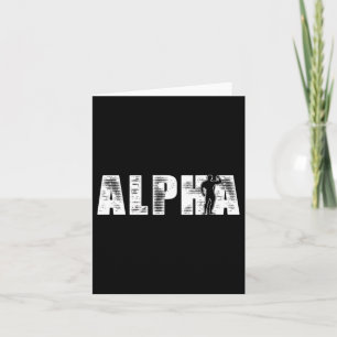 Carte Alpha mâle