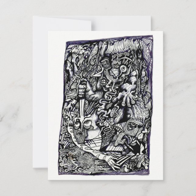 Carte Alpha Warrior, par Brian Benson (Devant)