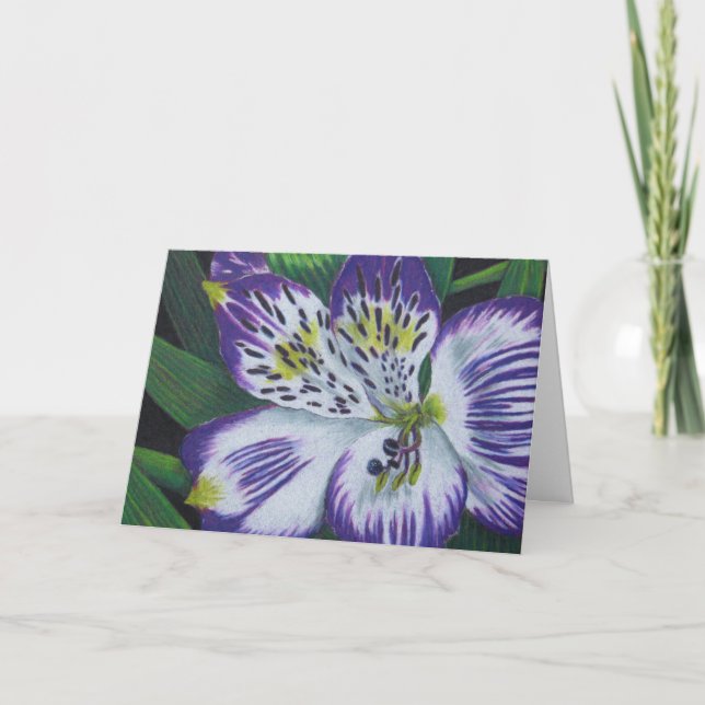 Carte Alstroemeria (Devant)