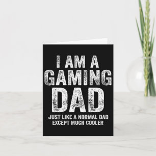 Carte Am Gaming Papa Vidéo Gamer Daddy Cadeaux Vidéo Jeu