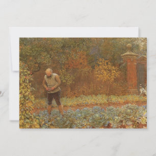 Carte Amateur (Cocher et Choux) de Frederick Walker