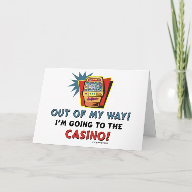 Carte Amateurs de casino (Devant)