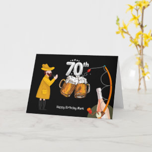 Carte Amateurs de pêche 70e anniversaire