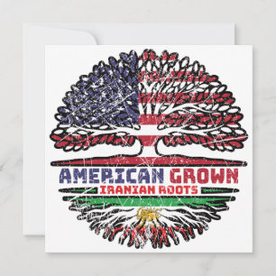 Carte Américain cultivé aux racines iraniennes – Lion et