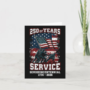 Carte American 250th Anniversary Celebration 250 Years U