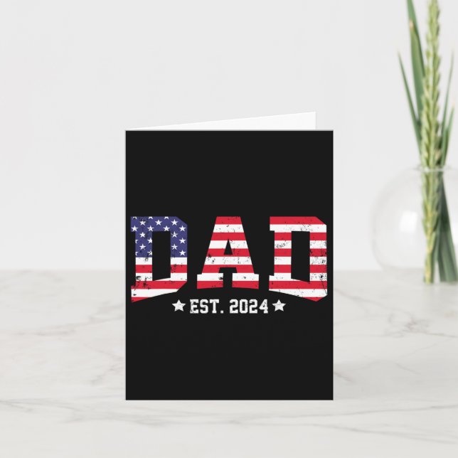 Carte American Dad Est 2024 Première Fête des Pères Prom (Devant)