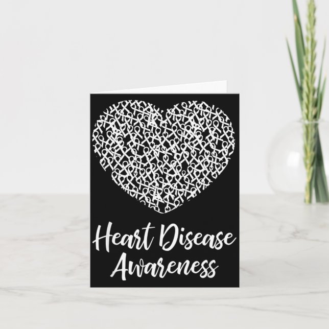Carte American Heart Month Suprt Tees Co Heart Disease A (Devant)