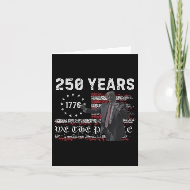Carte Amérique Semiquincentenaire Juillet 4 2026 250 Ans (Devant)