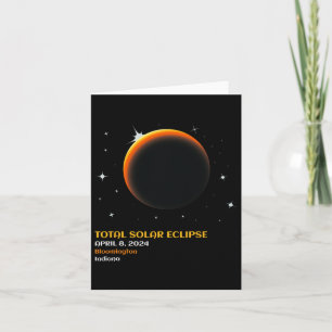Carte Amérique Totalité 04 08 24 Total Éclipse Solaire 2