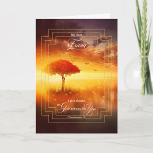 Carte Ami Christian Thessaloniens Merci