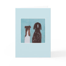 Amis de chien - bleu