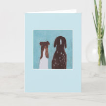 Amis de chien - bleu