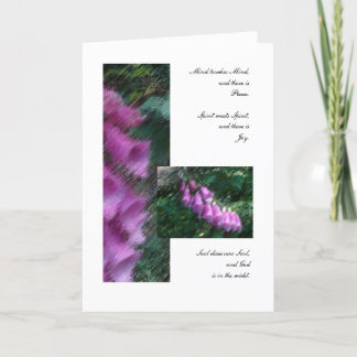 Carte Amis : Esprit, esprit, et âme