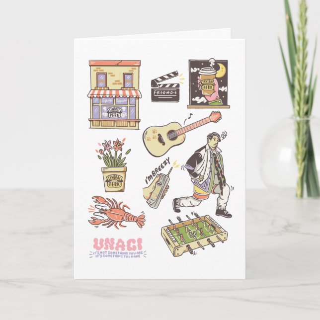 Carte AMIS™ | Graphique d'icônes de dessin (Devant)