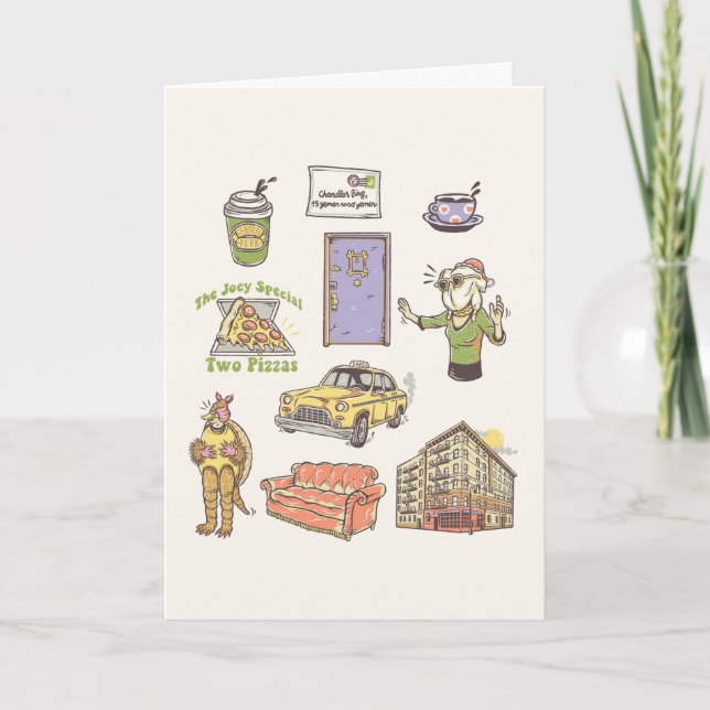 Carte AMIS™ | Graphique d'icônes de dessin (Devant)