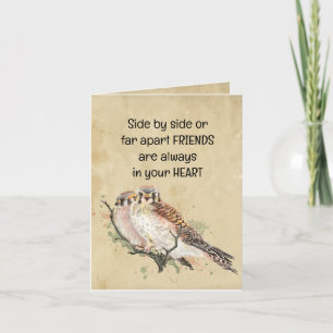 Carte Amis toujours dans votre coeur Citation inspirante
