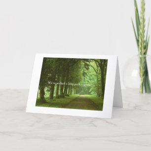 Carte Amitié, chemin