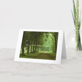 Carte Amitié, chemin