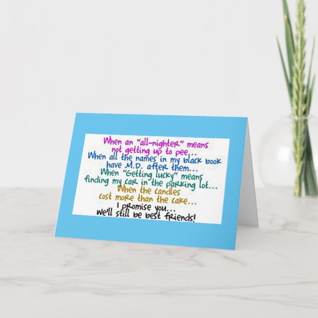 CARTE AMITIÉ ET "CÉLÉBRER VOTRE ANNIVERSAIRE" (Devant)