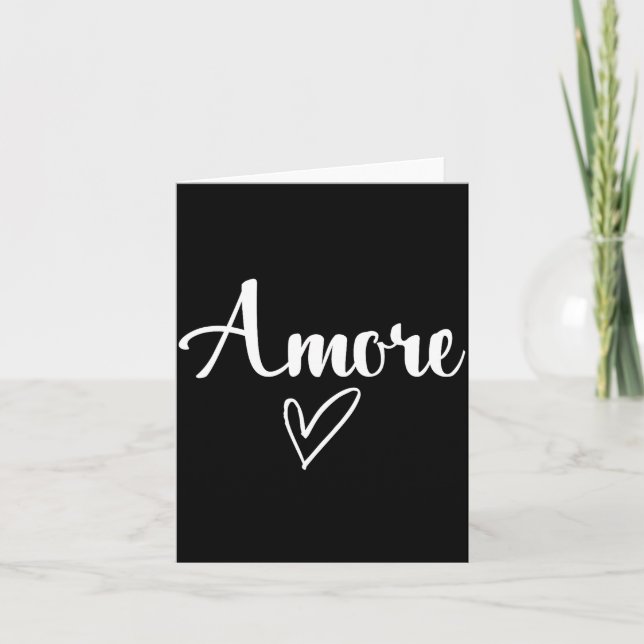Carte Amore - Italian Love Valentine's Day  (Devant)