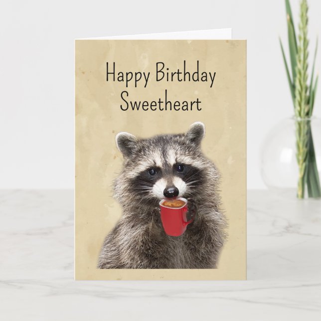Carte Amour Amour Vous Anniversaire Amour Amoureux Racco (Devant)