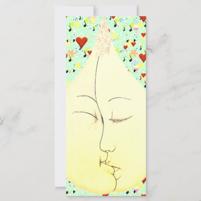 Carte amour céleste (Devant)