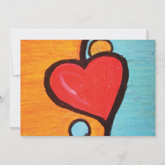 Carte amour dans l'équilibre | mini-impression
