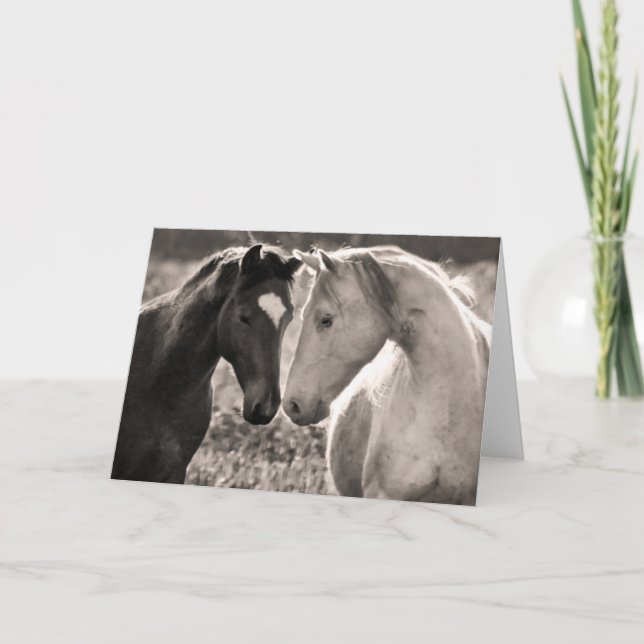 Carte Amour de cheval (Devant)