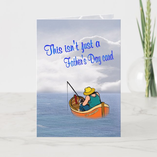 Carte Amour de chiot sous enveloppe - version de Boston (Devant)