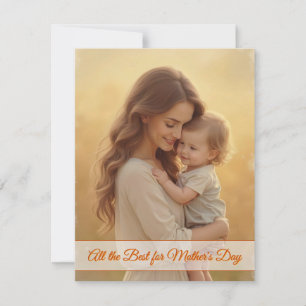 Carte Amour de la Fête des Mères - Un moment de joie pur