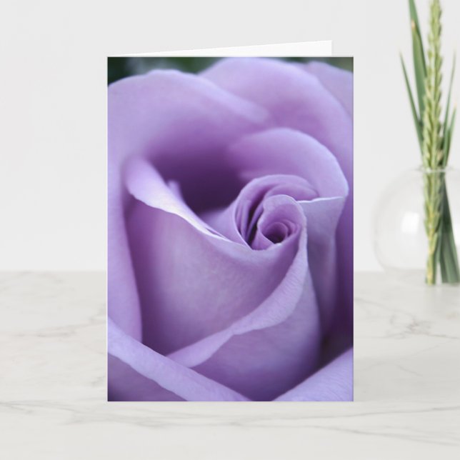 Carte Amour de lavande (Devant)