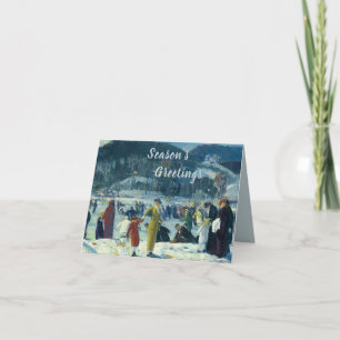 Carte Amour de l'hiver - George Wesley Bellows