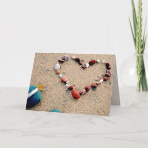 Carte Amour de plage