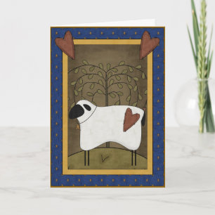 Carte Amour de sympathie de berger
