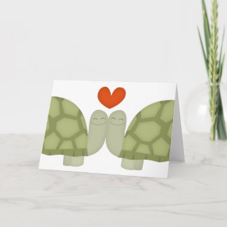 Carte Amour de tortue