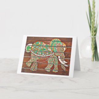 Carte Amour d'éléphant