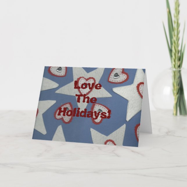 Carte Amour des vacances ! (Devant)