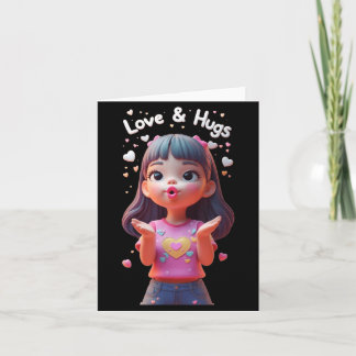 Carte Amour et câlins Design Unisexe Drôle pour Hommes F
