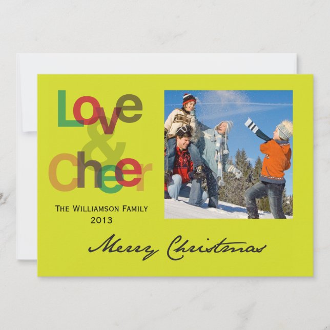 Carte Amour et joie (Devant)