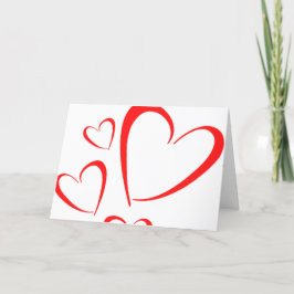 Carte amour et rire précieux