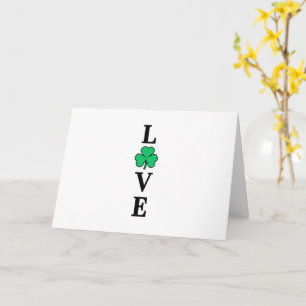 Carte AMOUR Irlande Irlandaise Tout Usage Plaid