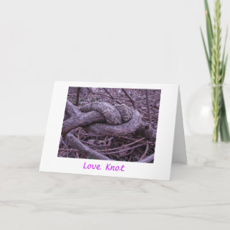 Carte 'Amour Knot