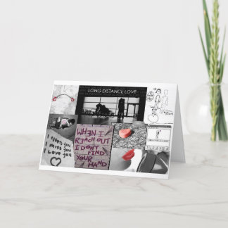 Carte amour longue distance