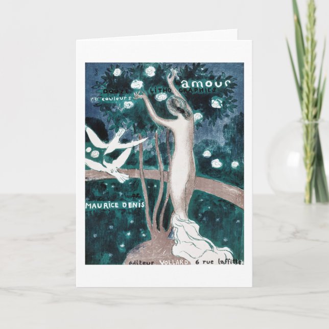 Carte Amour, Maurice Denis (Devant)