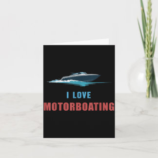 Carte Amour Motorboating Voilier Bateau Parent Capable E