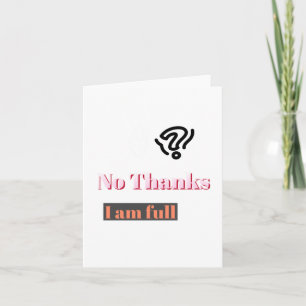 Carte Amour. Non merci !
