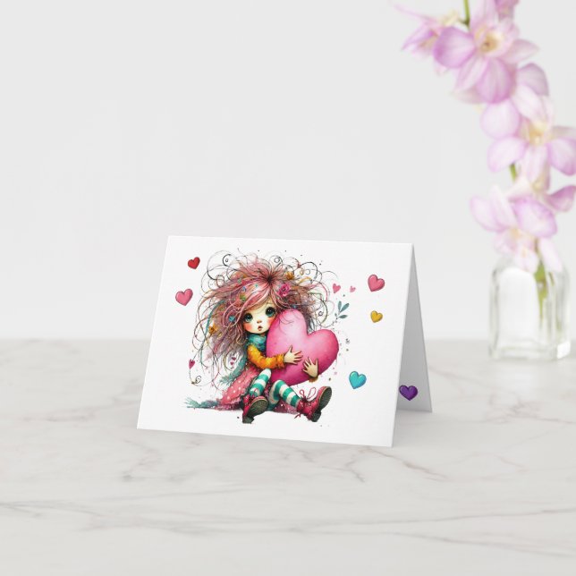 Carte Amour Précieux Toutes Occasions (Orchidée)