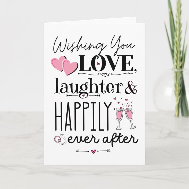 Carte Amour rire & Happy Jamais Après (Devant)