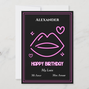 Carte Amour romantique Homme amour amour amoureux Annive
